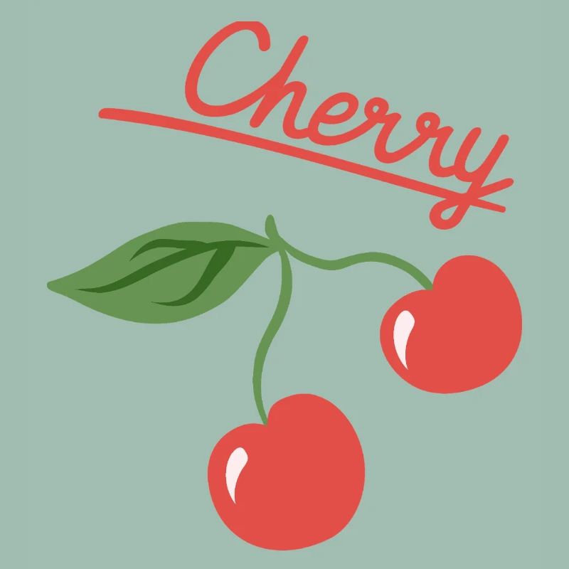 Cherry Fruit Summer Design