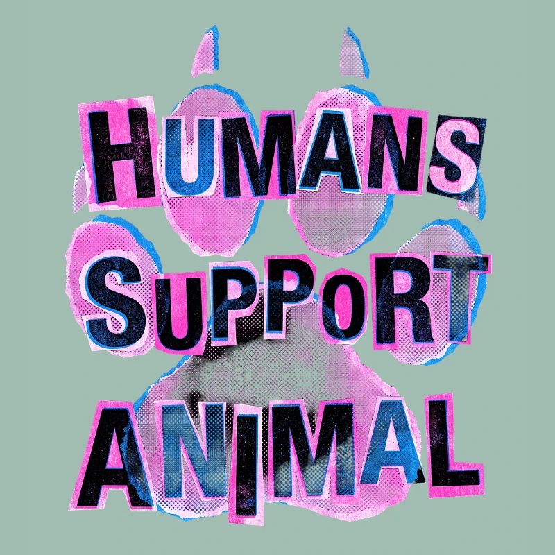 Patte de propriétaire d’animal