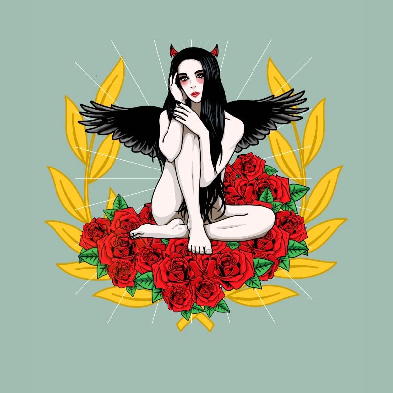 Femme du diable Diable Satan’s Roast Devil