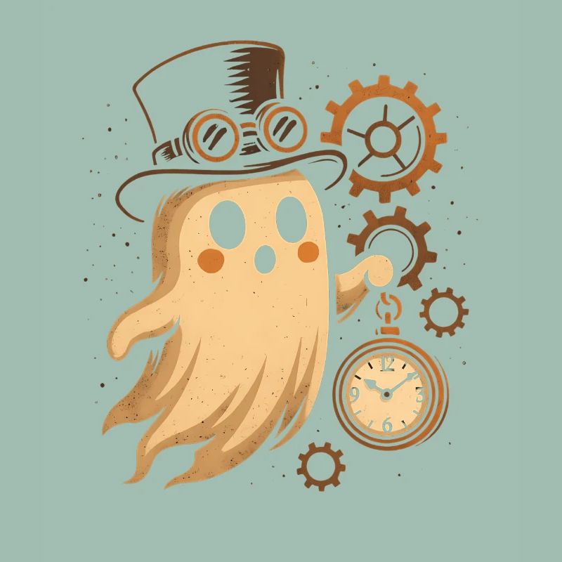 Steampunk Ghost Clockwork