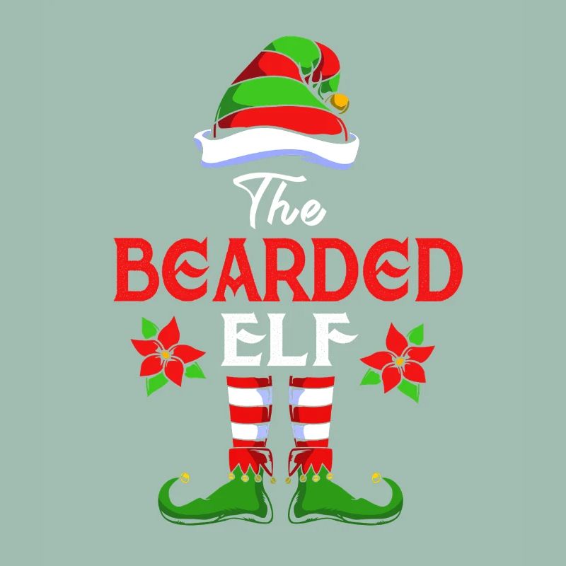 Elfe Elf Weihnachtsgeschenk Bart Bärtig Friseur