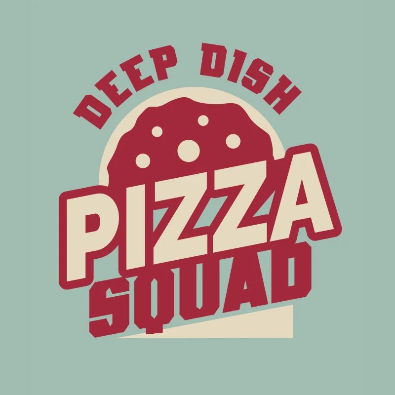 Plat profond Pizza Squad Chicargo