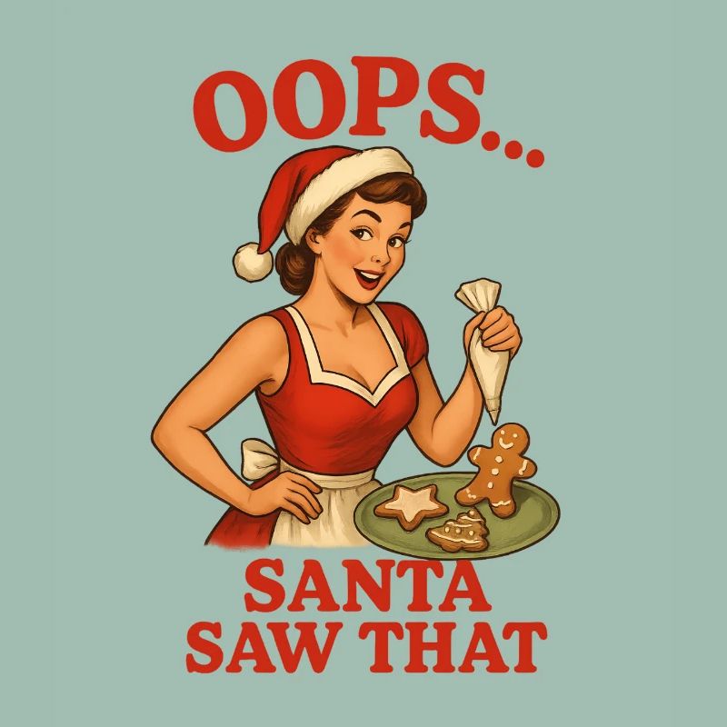 Oops Santa Saw That