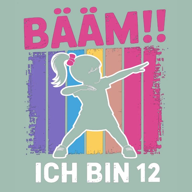 Bääm Ich bin 12 Dabbing Mädchen 12. Geburtstag