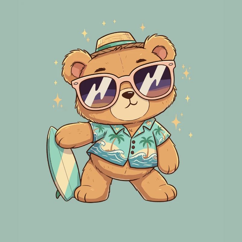 Strandbär Surferlook