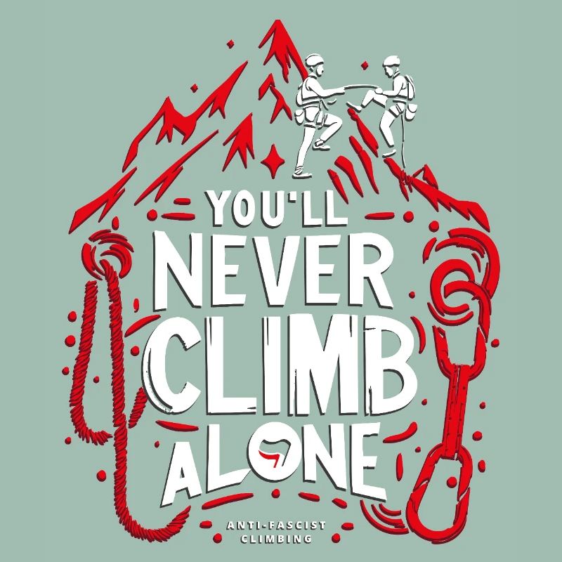 You'll never climb alone