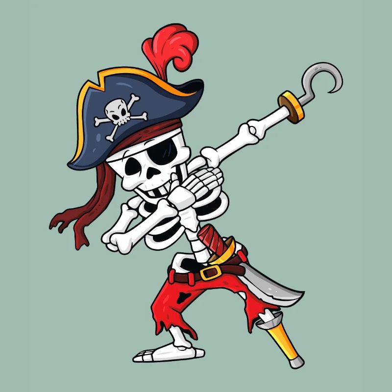 Pirate Skeleton Hook Strike