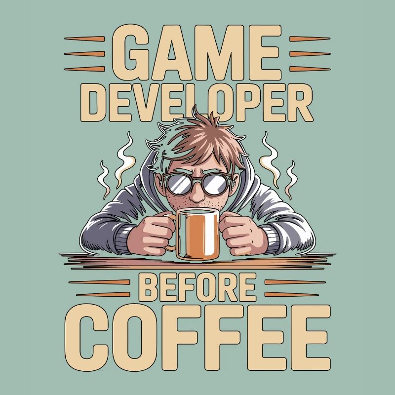 Game Developer Before Web Developer Coffee Lover