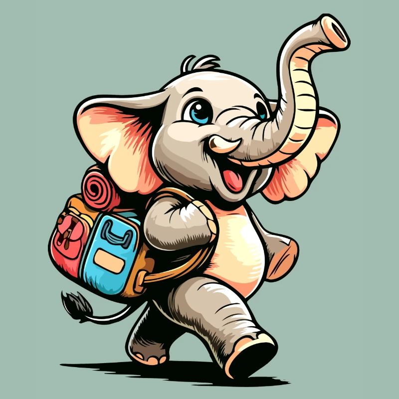 Tiny Trekker: Der lustige Elefant