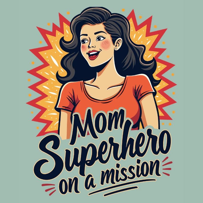 Mutter, Superheldin auf einer Mission !