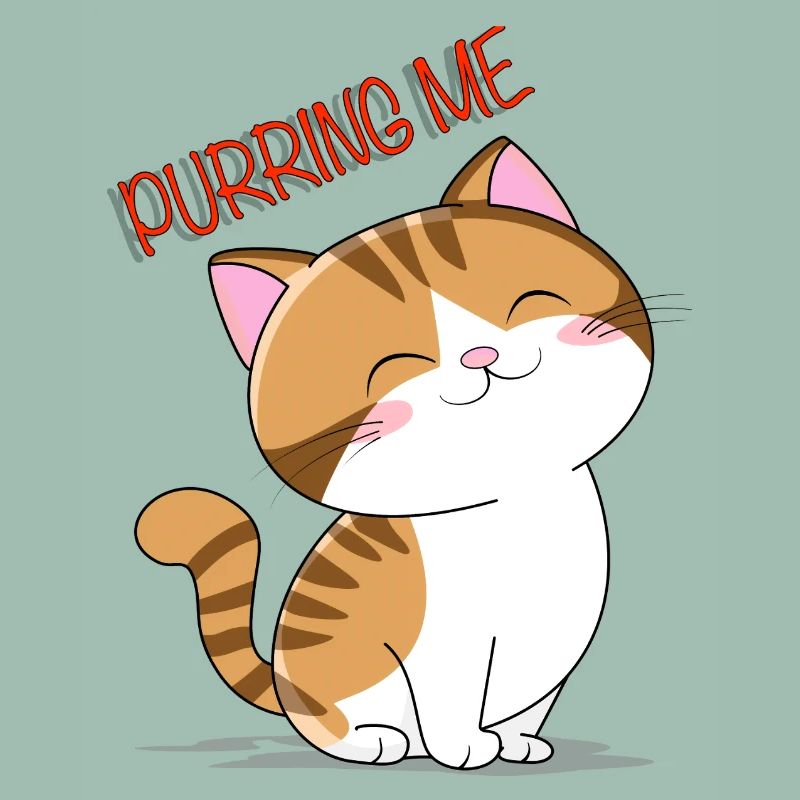 Purring me katze
