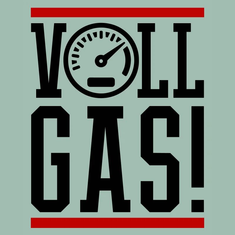 Full Throttle Speedometer Saying