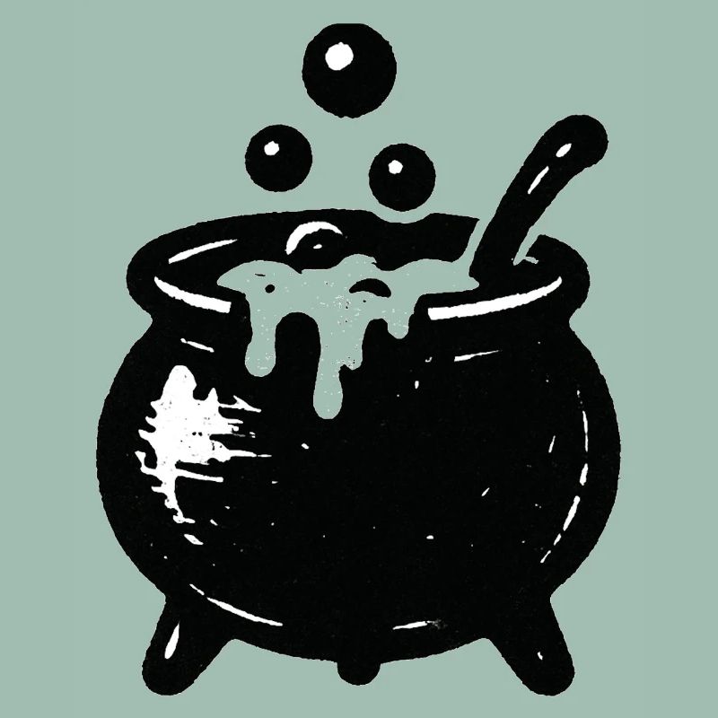 Witch's Cauldron Bubble Magic