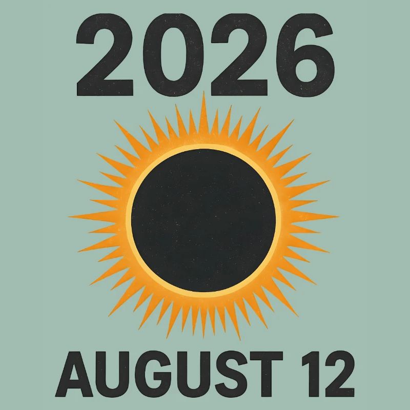 2026 August 12 - total solar eclipse