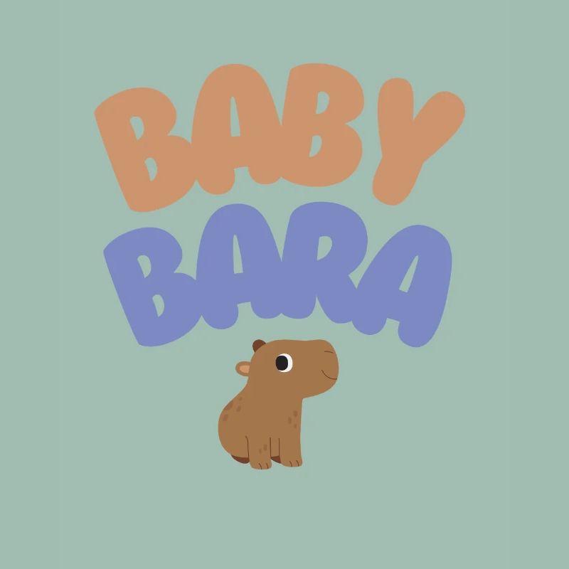Bébé Bara Capybara