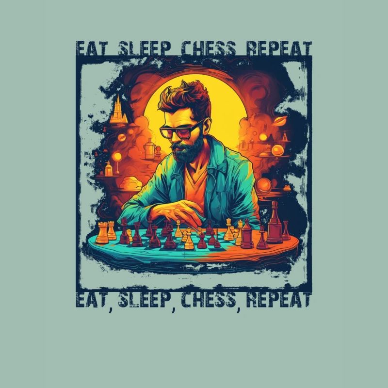 MANGER DORMIR ÉCHECS RÉPÉTER