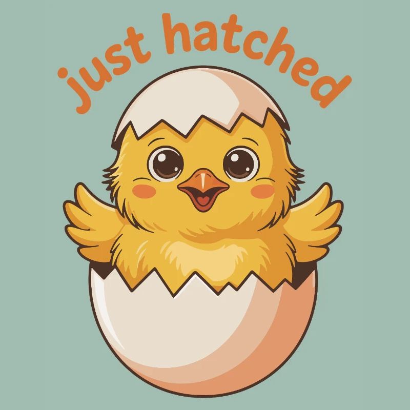 Freshly hatched chick