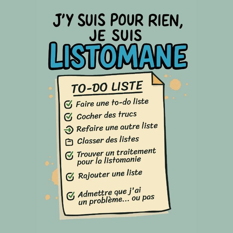 Ich bin ein Listomane