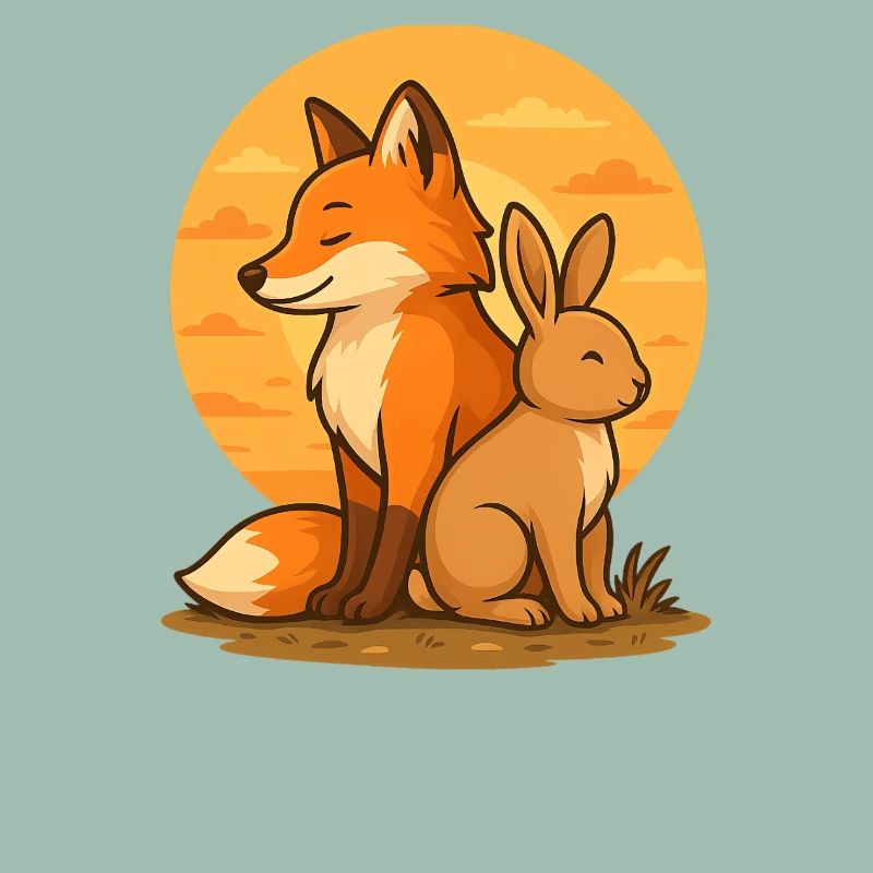 Fuchs und Hase