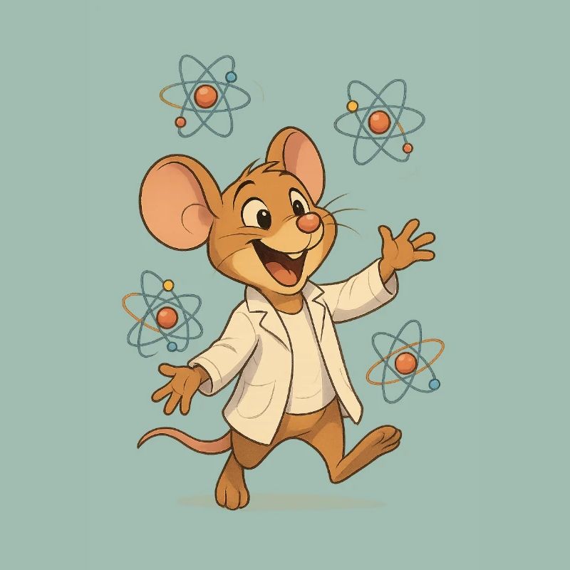 Atomic Scientist Mouse