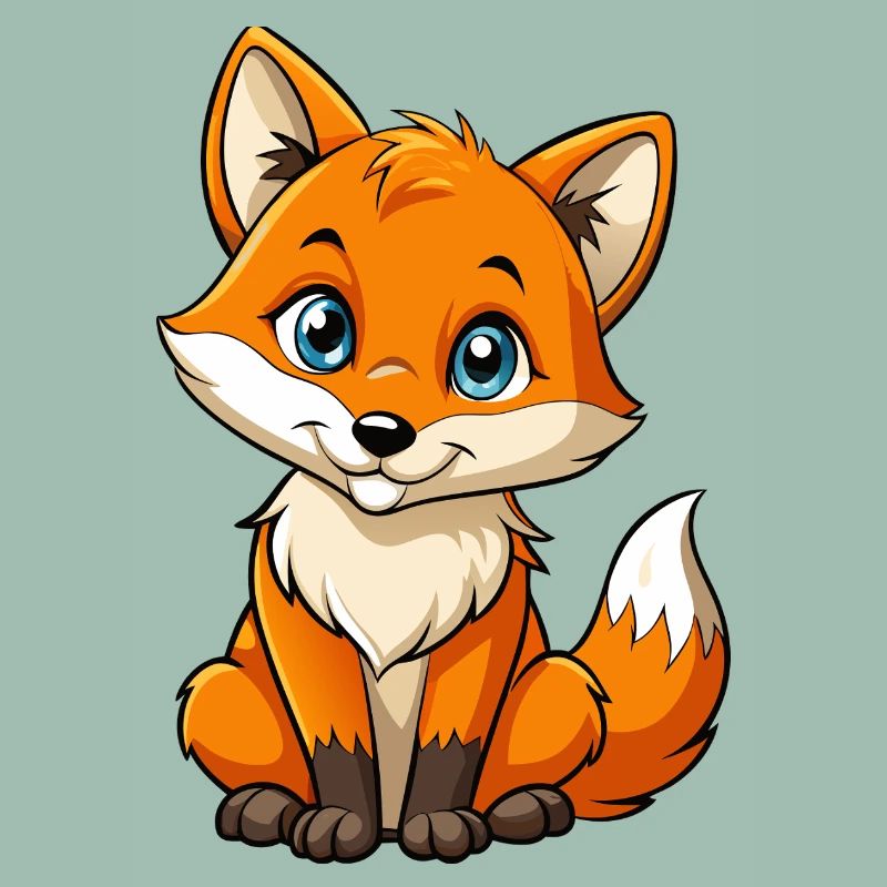 Bébé renard