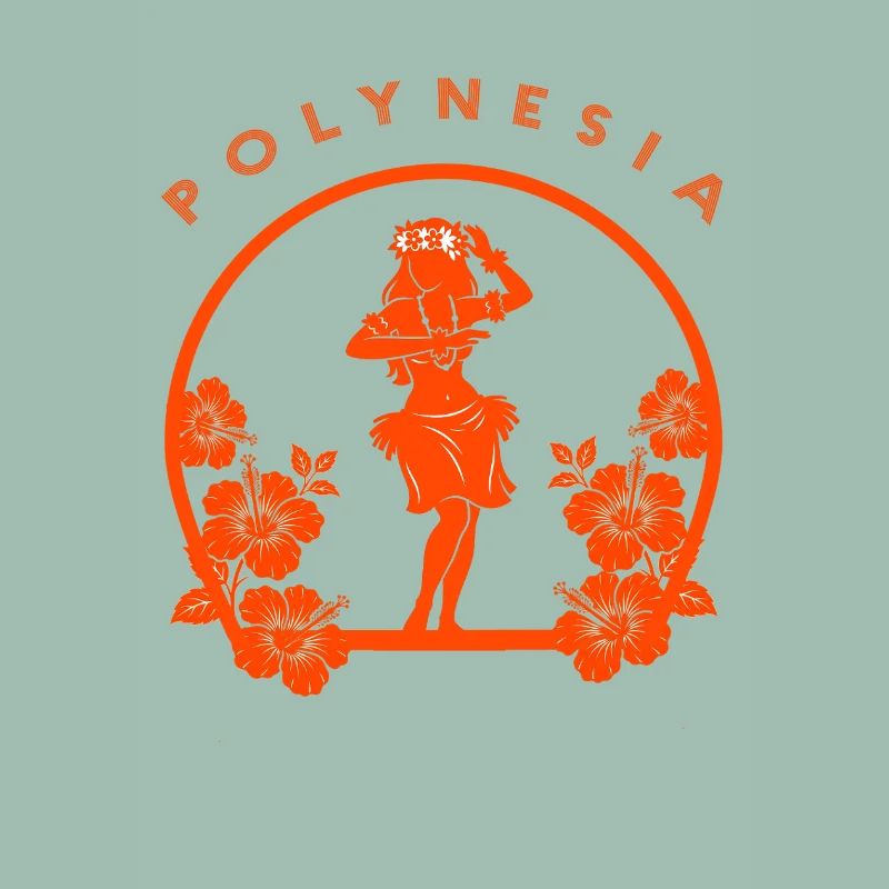 Polynesia Aloha Hula Dancer & Fleur d’Hibiscus