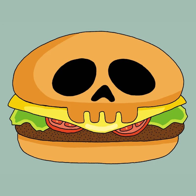 Crâne burger