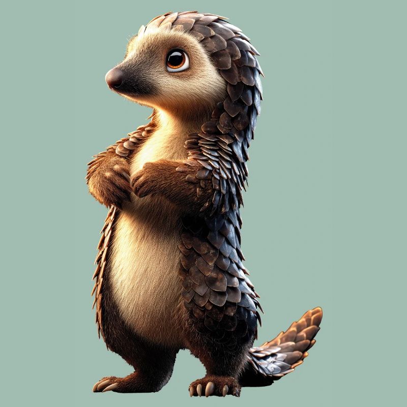 Pangolin Pangolin Pine Cone Pangolins