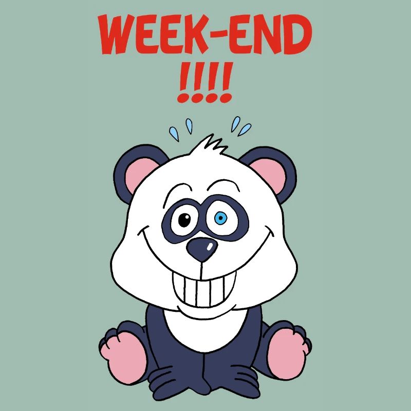Panda en week-end