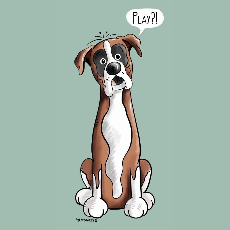 Deutscher Boxer Play