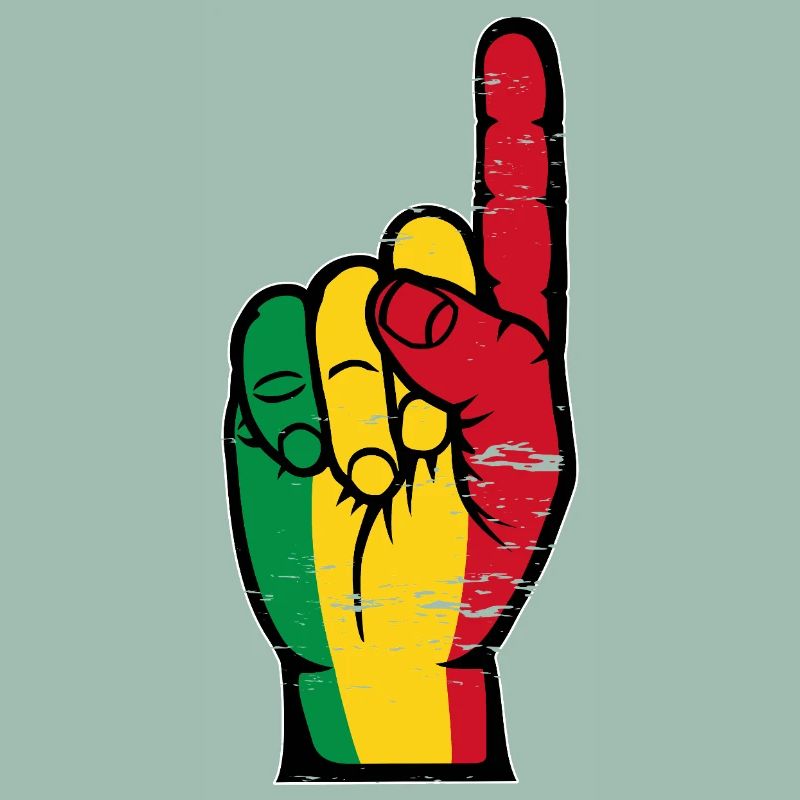 Drapeau du Mali numéro 1 utilisé
