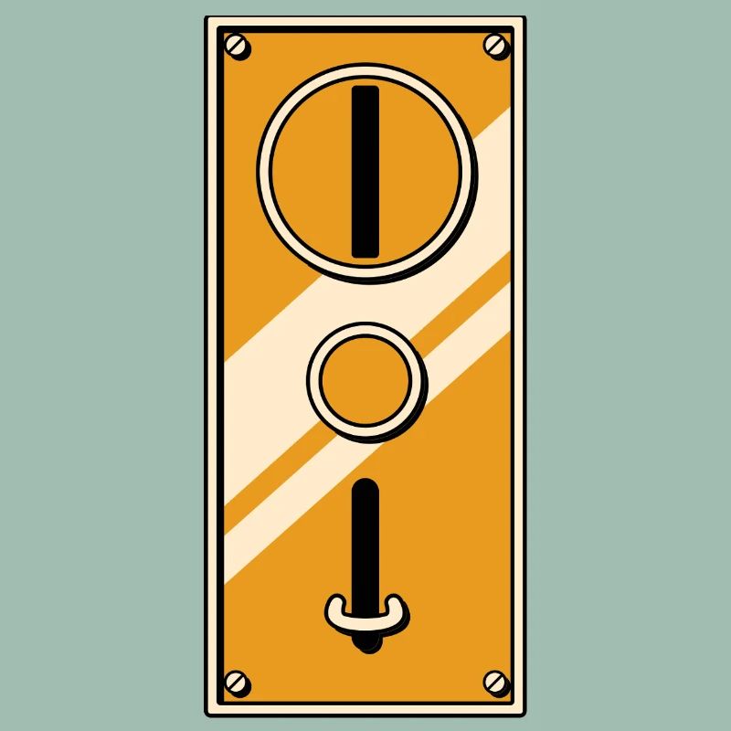 Arcade Münzeinwurf Panel