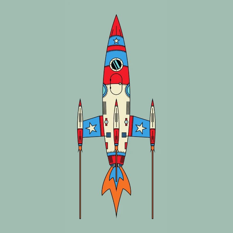 Super Fast Rocket Ship