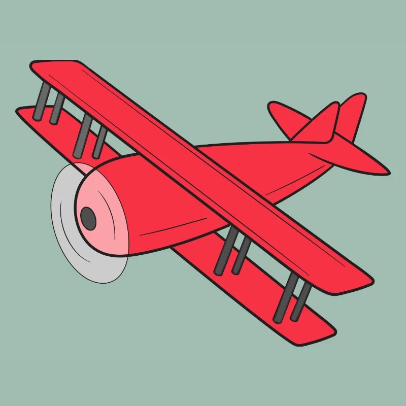 Flugzeug Doppeldecker