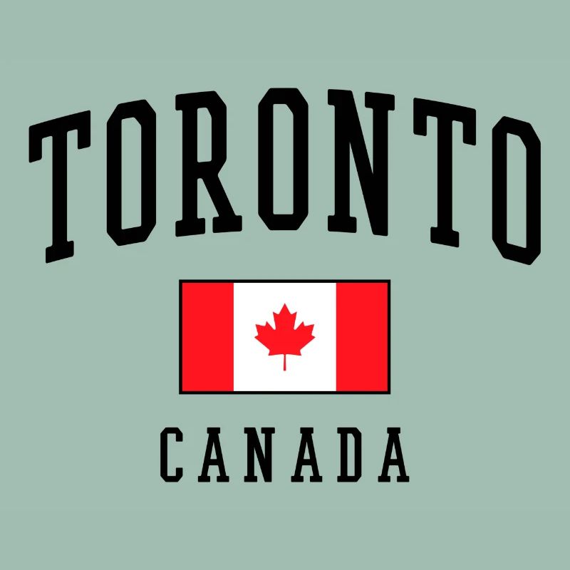 Idée cadeau pour le design du drapeau du Canada à Toronto