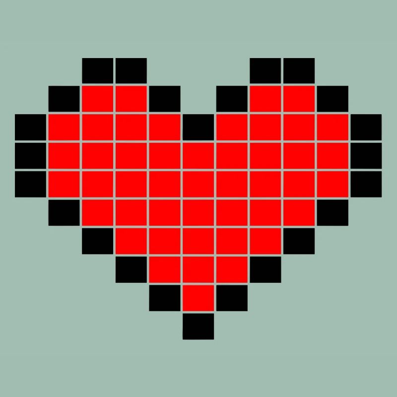 Pixel-Art-Herz