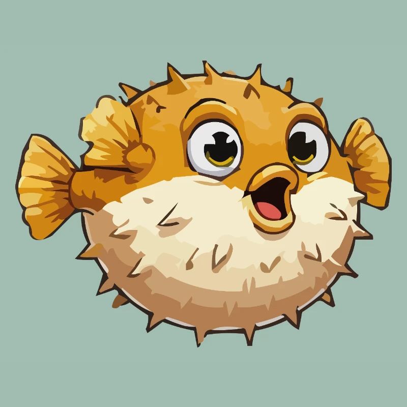 Bande dessinée du poisson-globe