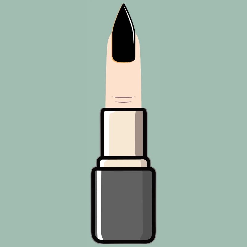 Fingerlipstick Goth