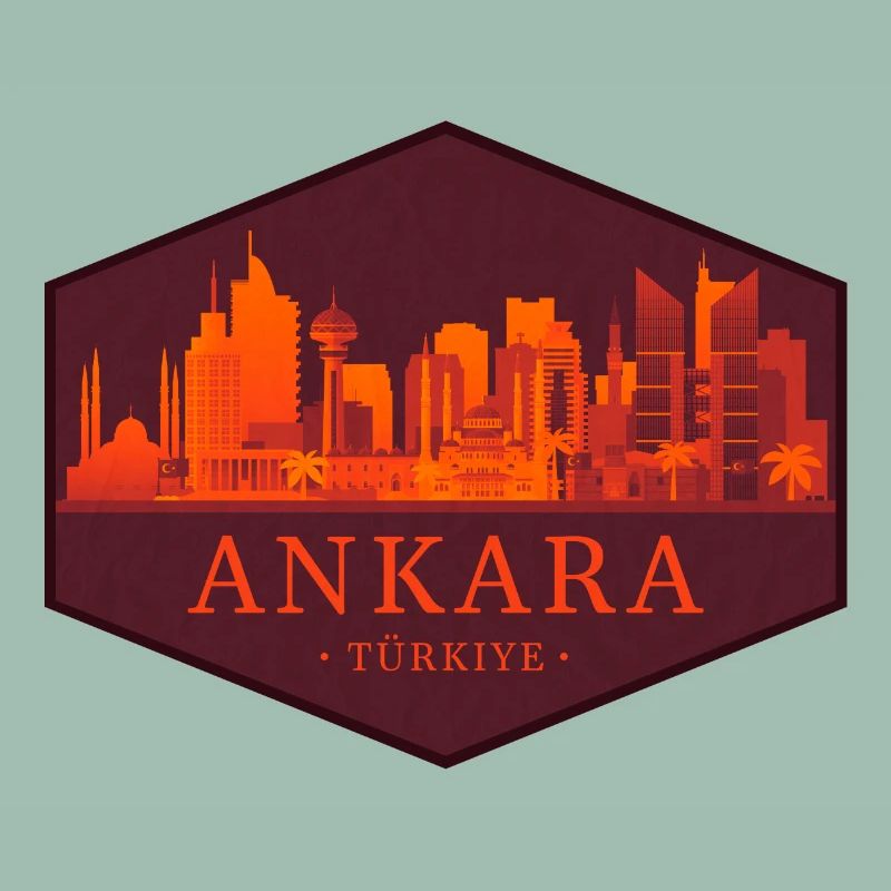 Ankara Skyline Abzeichen