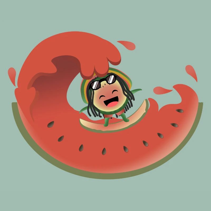 Surf pastèque
