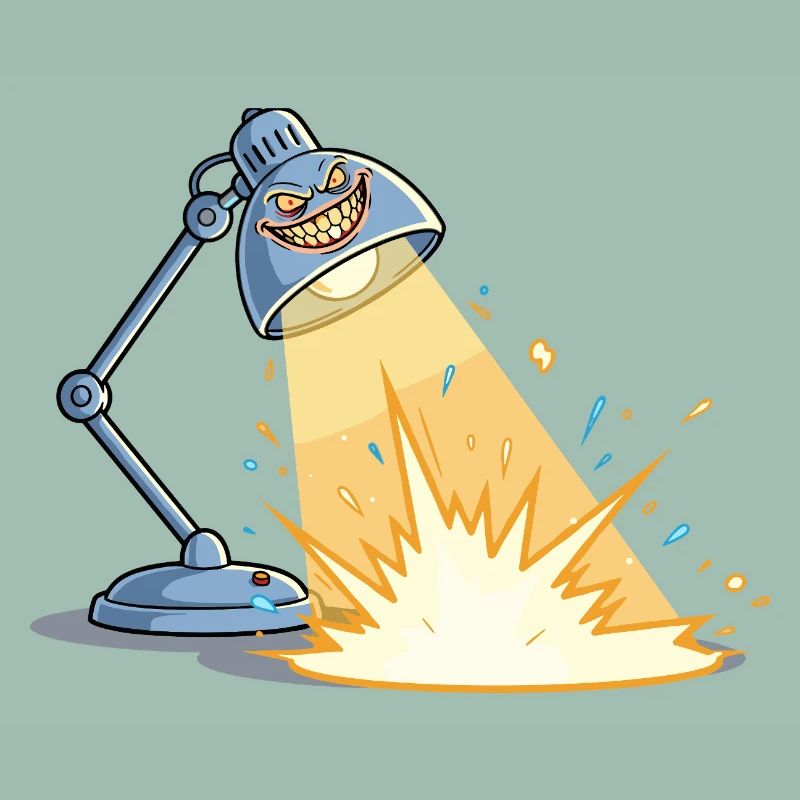 Lampe Explosive Espiègle
