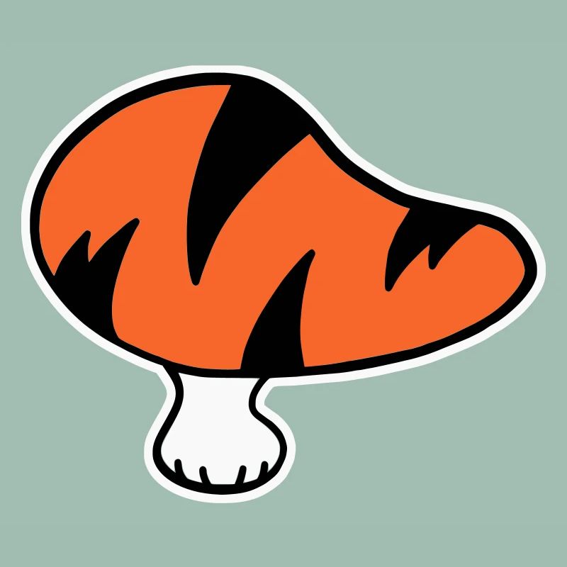 Tiger Mushroom Logo STICK Variant