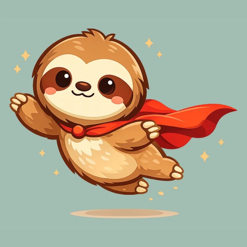 Minihero Sloth – Super Sloth