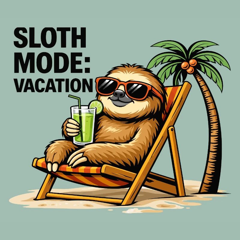 Faultiermodus Urlaub