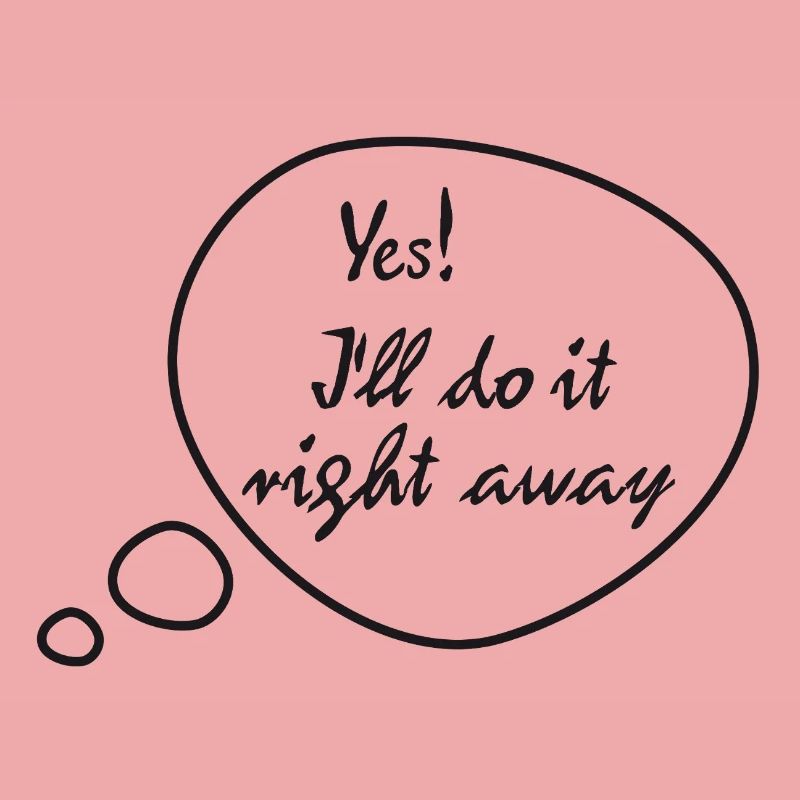 Rickel's Design: I'll do it right away