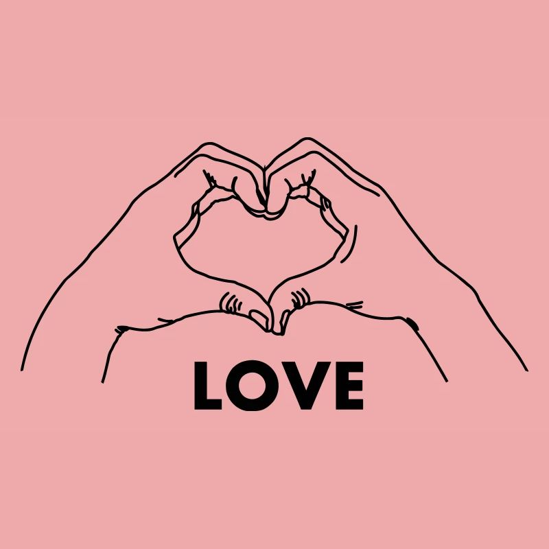 Handgeste Herz LIEBE