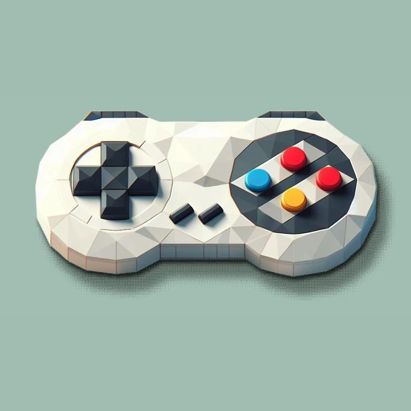 Retro Controller 16 Bit Gaming Nostalgie