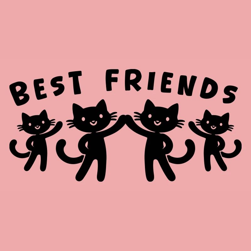 Beste Freunde Katzen