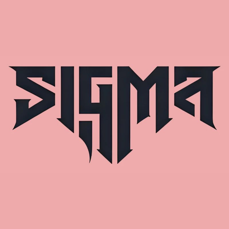 Glyphes Sigma dans la typographie difficile