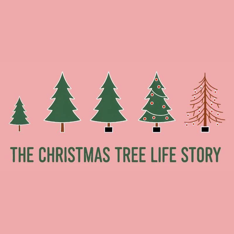 Weihnachtsbaum Evolution – Lustiges Xmas Design